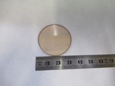 ZEISS GERMANY GLASS FILTER BROWN OPTICS MICROSCOPE PART AS PICTURED V8-B-29