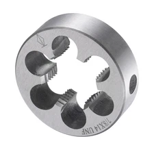 7/8"-14 UNF Round Thread Repair Die 45mm OD with 6 Chip Holes