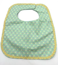 Vintage Easter Bunny Bib Baby Toddler Handmade