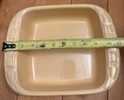 Longaberger 8” X 8” Butternut Baking Dish Pre-Owned — photo 2