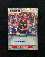 2024-25 Panini Silhouette Cracked Ice Ticket Reed Sheppard RC Auto 25/25 -QI95