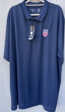 Antigua US Mens National Socer Team USMNT Legacy Peak Polo 4XT MSRP $70