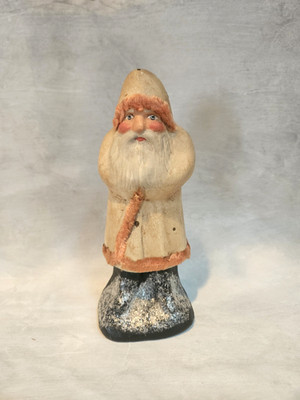 Walnut Ridge Collectibles Santa Belsnickle Cream Orange Dot Mica Herr Adler 2001
