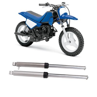 1 Pair Motorcycle Front Fork Shock Absorbers Smooth Surface For PW 50