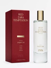 Zara Red Temptation SUMMER Eau De Parfum Perfume Limited Edition New Large 80ml
