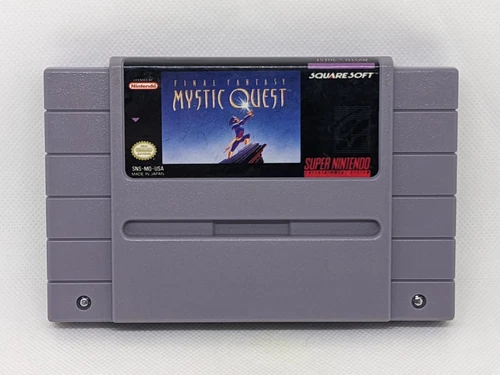 Final Fantasy Mystic Quest (Super Nintendo, 1992) SNES Authentic Tested & Works