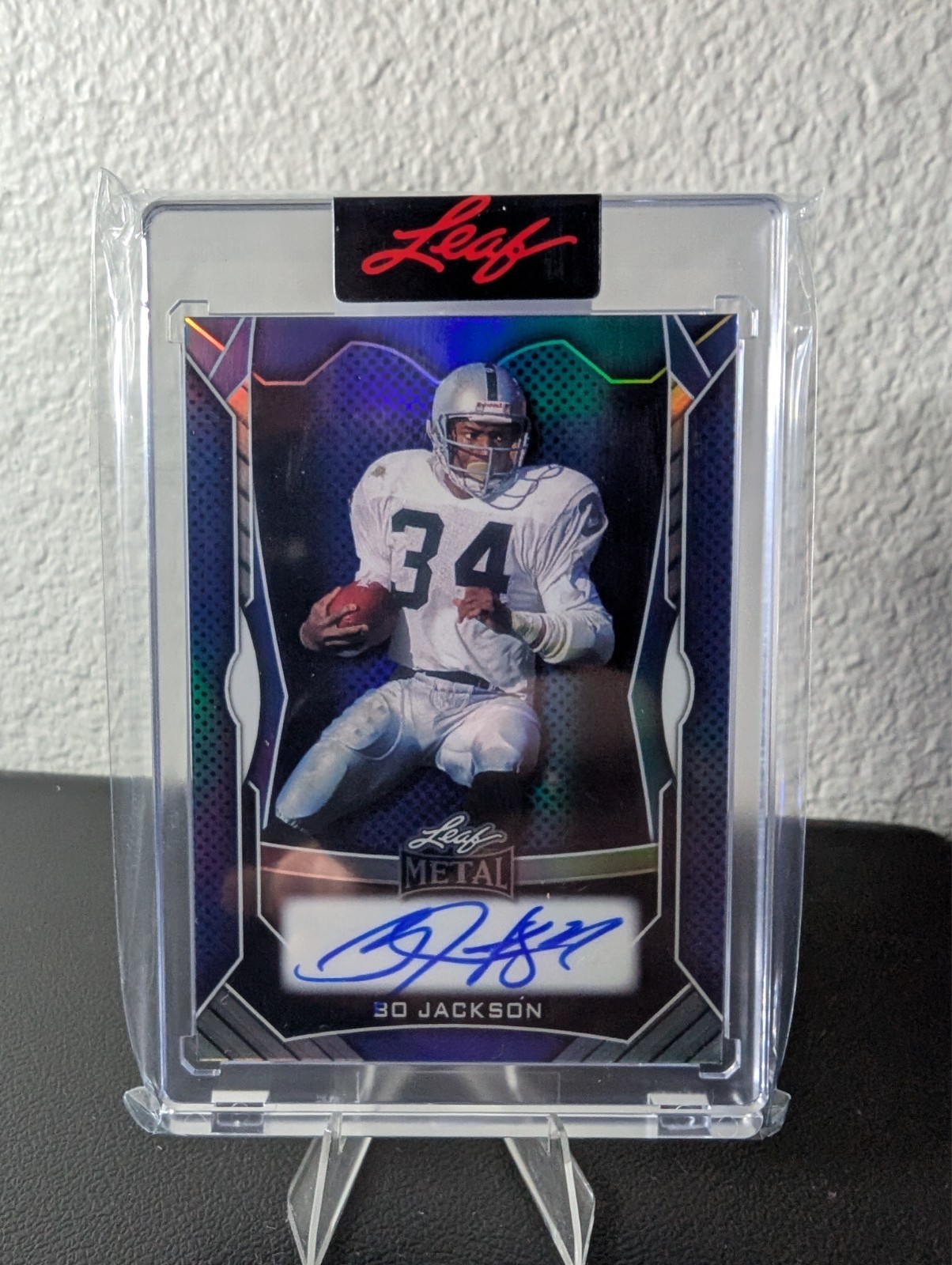 2025 Leaf Metal Authentics Bo Jackson 2/10