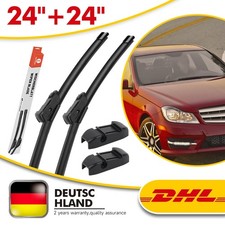 2 x Scheibenwischer passend 600mm für Mercedes C Klasse W204 S204 C204|2007-2014