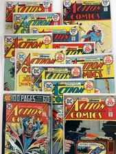 Action Comics 1974 - #431, 432, 433, 434, 435, 436, 437, 438, 439, 440, 441, 442