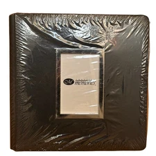 Creative Memories 12x12 Scrapbook Album Black Silver Photo Frame Sealed New