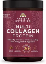 Ancient Nutrition Collagen Powder Protein with Probioticsin 45 Servings, 16oz
