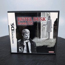 Hotel Dusk: Room 215 Nintendo DS NDS Complete+Tested 2007 NTR-AWIE-USA 🎮