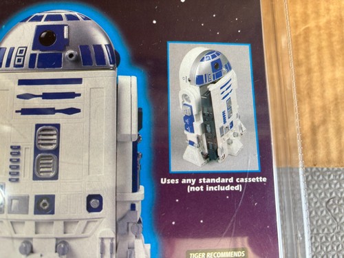 Star Wars R2D2 Personal Cassette Player Tiger Electronics 1997 Still Sealed - Picture 3 of 4