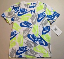 NEW THE NIKE TEE, Short Sleeve, Athletic Cut; Boys 6-7 NWT