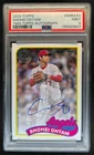 2024 Topps Shohei Ohtani 1989 Baseball 35th Anniversary Auto #89BA-SO PSA 9
