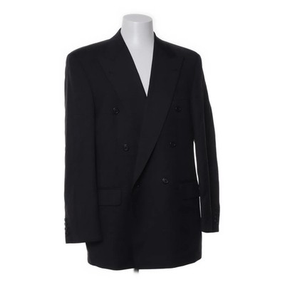 Bäumler, Blazer, Größe: 52, Grau, Viskose/Wolle, Nadelstreifen, Herren #81f