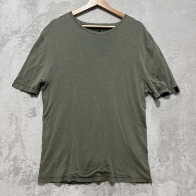 Rag & Bone Banks Double Faced Crew Neck Tee Men's Size Large
