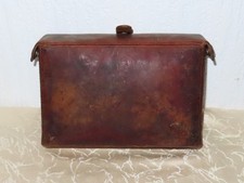 Borsa In Pelle Esercito Svizzero Medicus Con Contenuto Timbro!