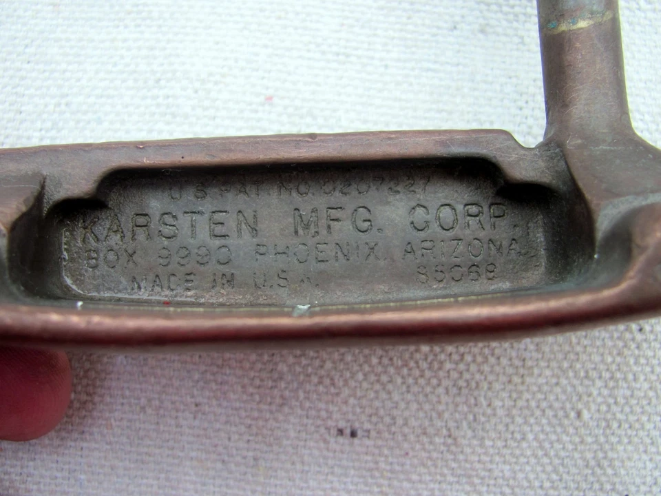 Vintage LH Ping Anser 3 Putter 34" with new Ping Man Grip Phoenix AZ 85068 - Image 2 of 4