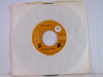 Elvis Presley   Suspicious Minds - 1969 - POP ROCK