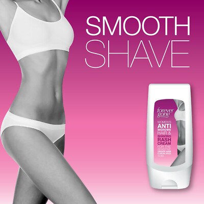 FOREVER GONE DAMEN ANTI EINGEWACHSENE HAARCREME FÜR ACHSELN & BIKINIZONE - 100ml