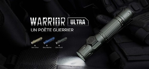Lampe Torche Olight Warrior Ultra - 2500 Lumens - Gris Furtif - Imagen 7 de 19