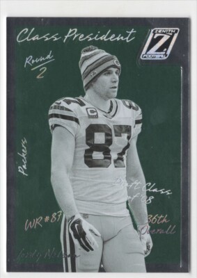 2023 Panini Zenith - Jordy Nelson Class President 2008