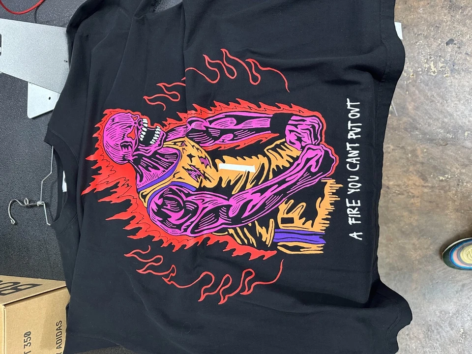 Warren Lotas A Fire You Can't Put Out Tee Black XL - Image 2 of 4