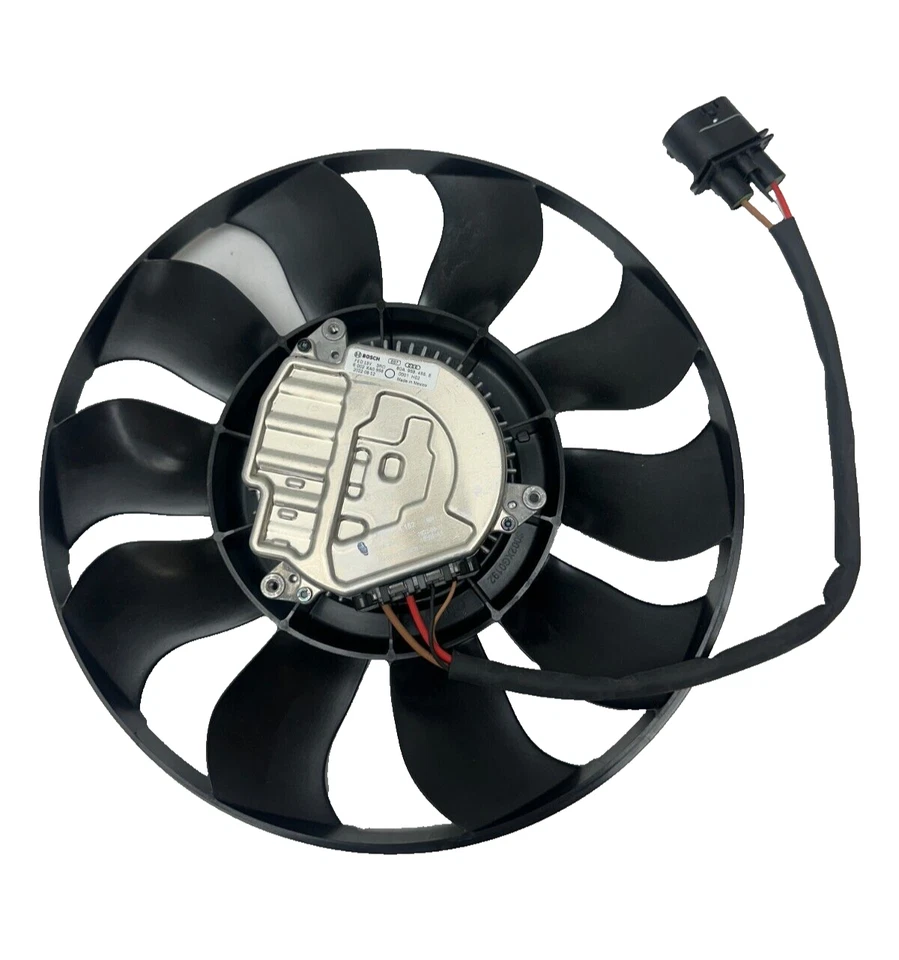 80A959455E Engine Cooling Fan Motor LH For 2018-2023 Audi Q5 2.0l 3.0l Genuine - Image 2 of 4