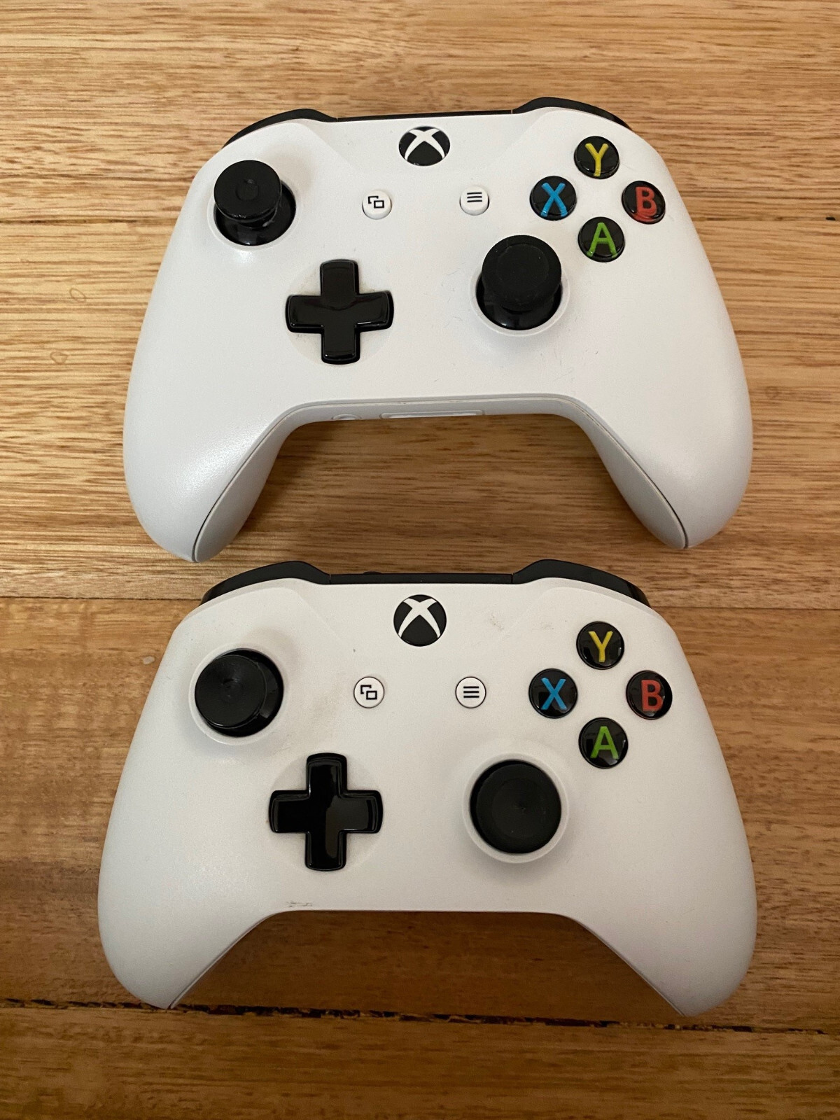 Microsoft Xbox One S 1TB White Console in Box, 2 Controllers, Cradle