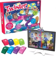 Hasbro Gaming Twister Air AR App Play w/ Wrist & Ankle Bands, Ages 8+
