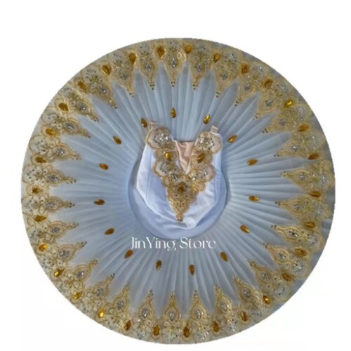 Adult Kids Classic Ballet Tutu Girls Swan Lake Pancake Tutu Ballerina Party - Bild 47 von 48
