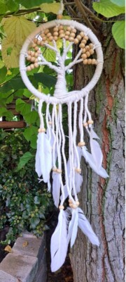 Traumfänger, Baum des Lebens, Dreamcatcher , 16 x ca.45 cm , Wichtelgeschenk