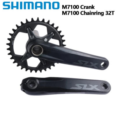 パーツ SHIMANO FC-M7100 170mm 30T Shimano SLX FC-M7100 12 Speed Crankset 170mm 30T – Cycle Limited