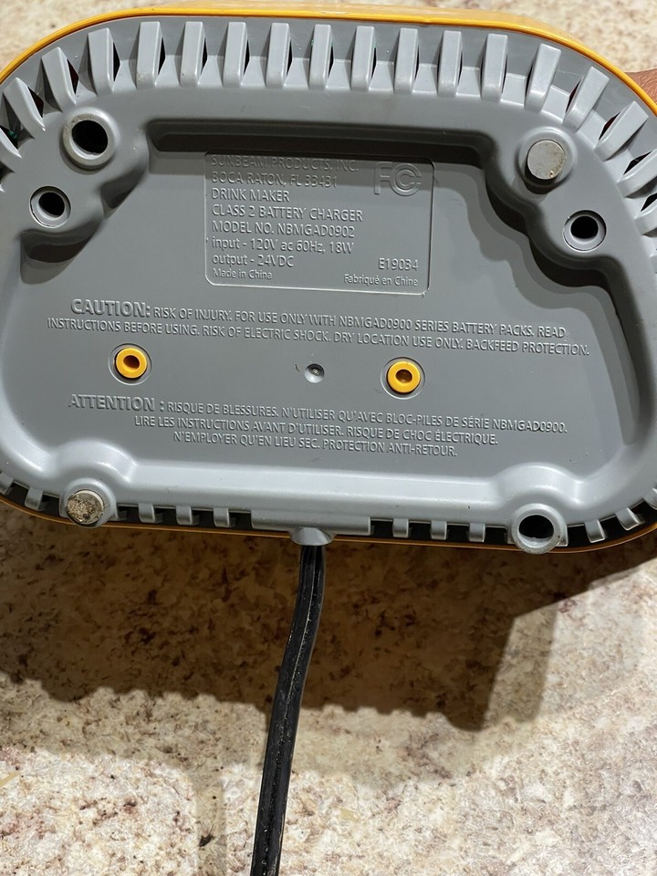 Margaritaville Margarita Blender 18V Rechargeable Battery & Charger