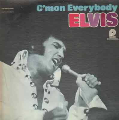 Elvis Presley Cmon Everybody MONO NEAR MINT Pickwick Vinyl LP