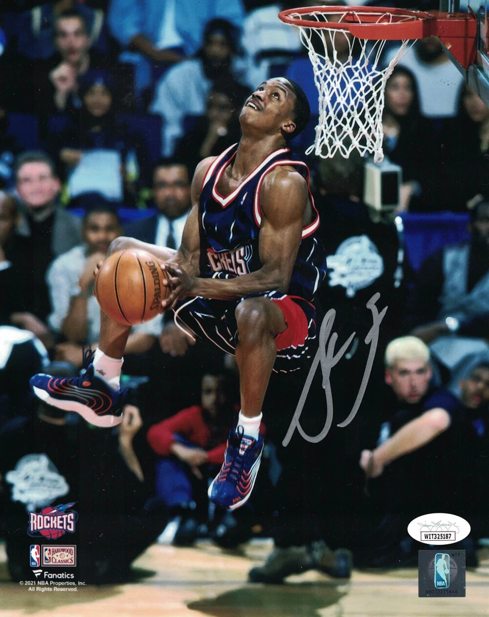 Maillot Dédicacé Steve Francis Houston Rockets Avec Certificat Beckett (COA)