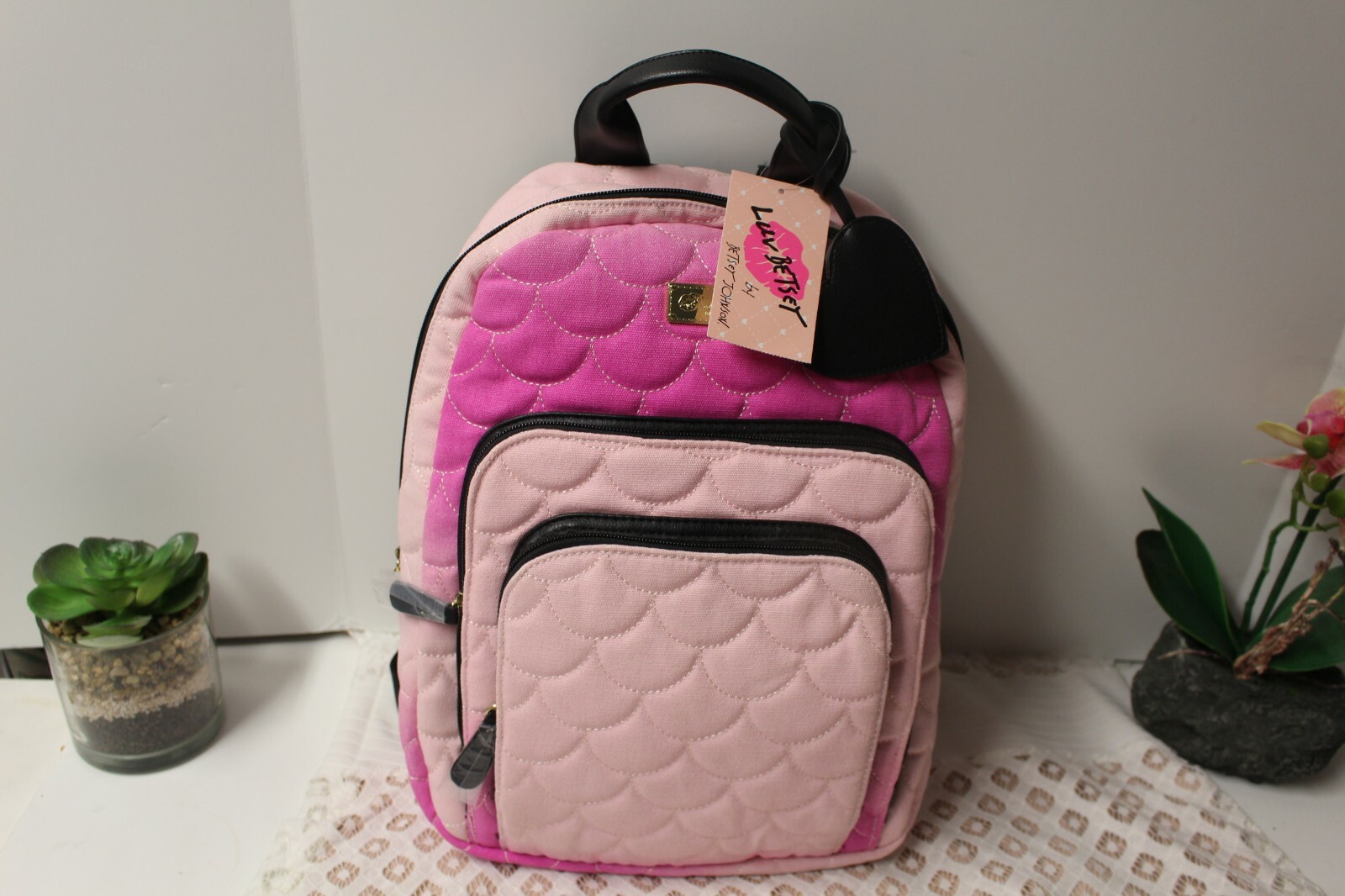 betsey johnson diaper backpack