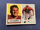 Leo Sanford Signed, Mint 1994 Topps 1957 Archives Card”To Scott”/ Free Postage!