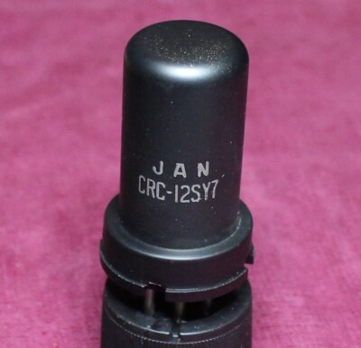 1 ea RCA JAN CRC-12SY7 PENTAGRID CONVERTER Electron Vacuum Tube NOS '51 '55 '56
