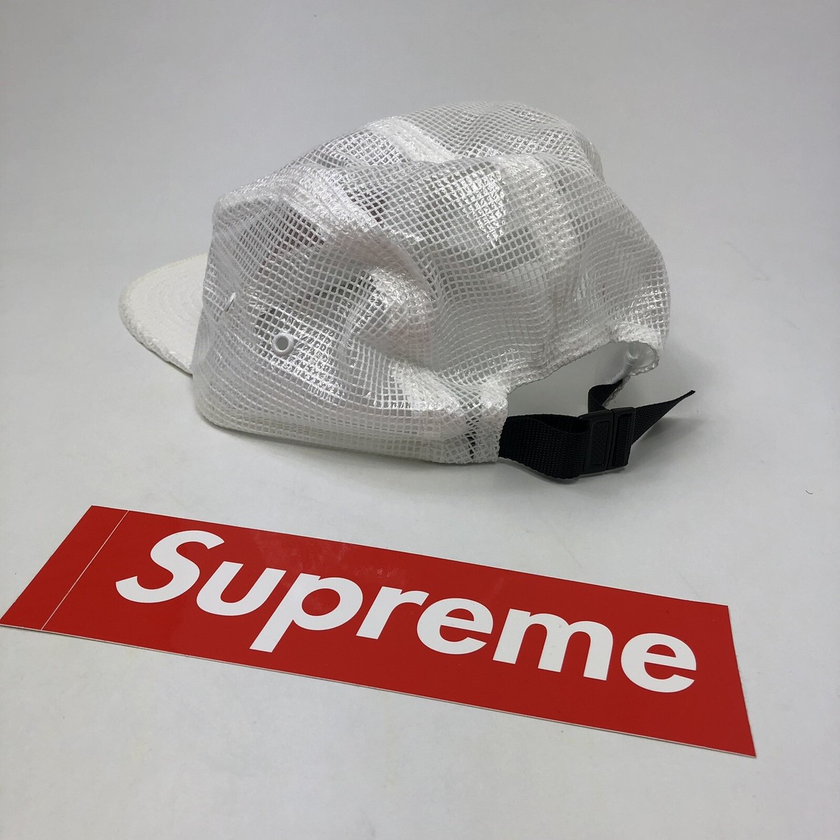帽子 Supreme Laminated Box Weave Camp Cap Supreme Laminated Box Weave Camp Cap - fall winter 2017 | eBay