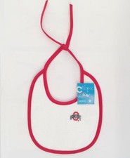 vintage osu buckeyes baby bib NWT ohio state deadstock NWT 90s NOS made in USA vintage osu buckeyes baby bib NWT ohio state deadstock NWT 90s NOS made in USA