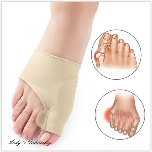 Hnonoxy Hallux Valgus Korrektur Set - 2-teilige Schiene Mit 90° Verstellbarem Knopf Für Tag & Nacht