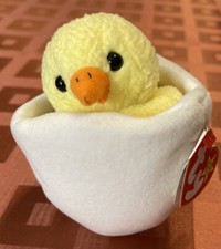 1998 TY BEANIE EGGBERT THE CHICK - NWT A4412