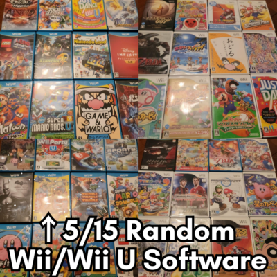 Nintendo Wii U Premium Set White/Black box select Working tested