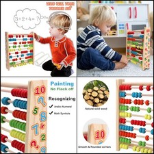 Classic Wooden Counting Toy for Kids