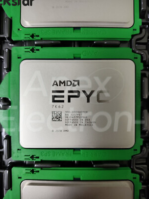 New AMD EPYC 7K62 48 Cores 96Th 2.6GHz to 3.3GHz CPU OEM of 7642 Expedited Ship