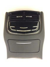 CTS 2014-2019 jet black end cap w/ rear controls. For tail of center console