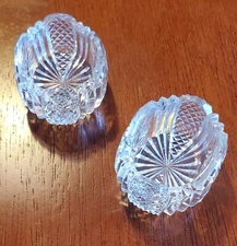Crystal salt cellars