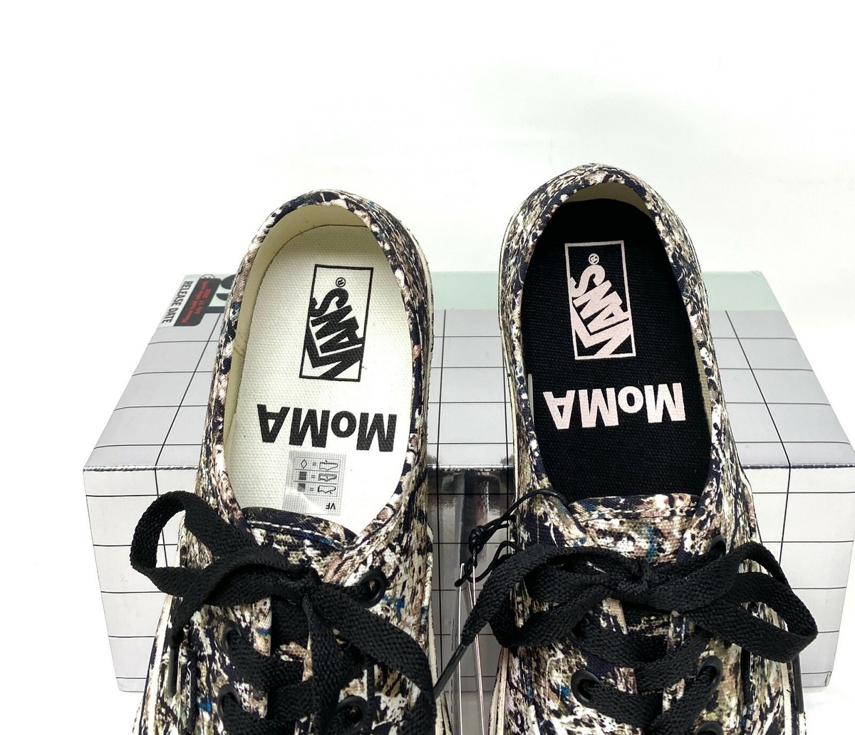 VANS KYLE AUTHENTIC MOMA Jackson Pollock Canvas Sneaker